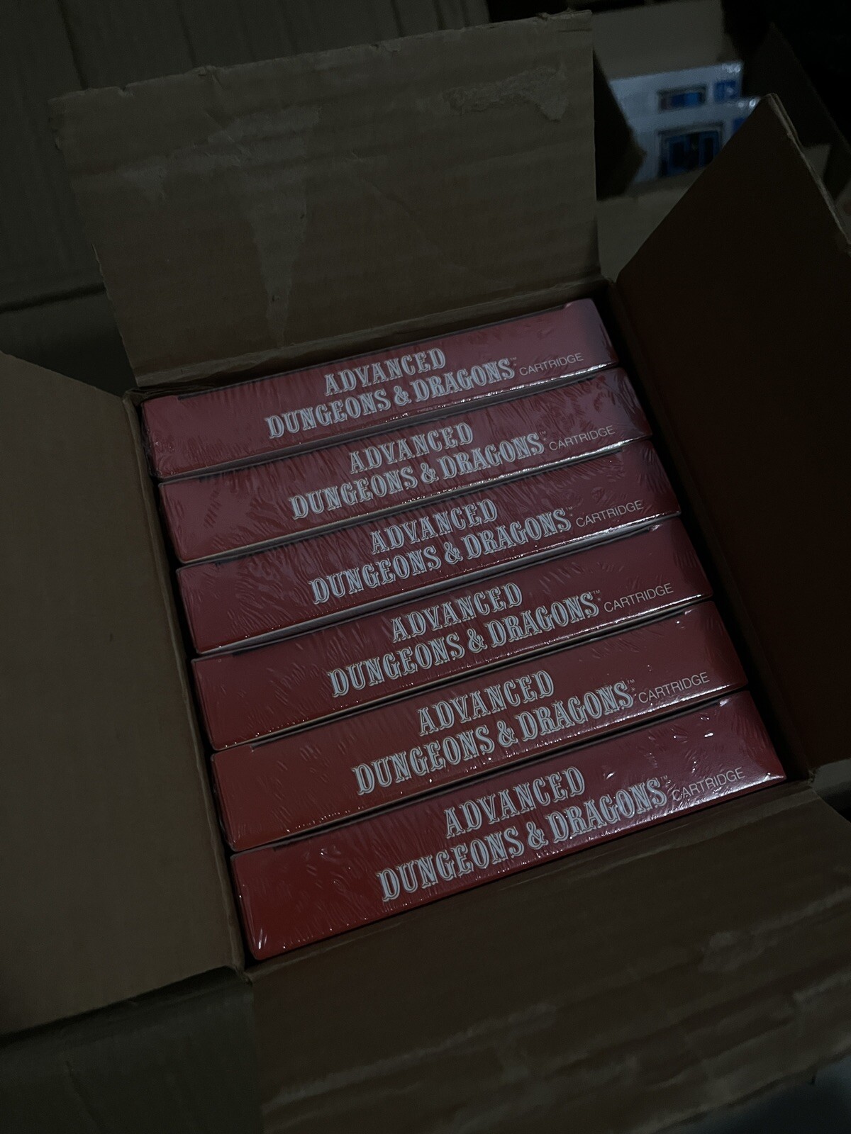 Advanced Dungeon and Dragons Intellivision Box 6 Sealed Games