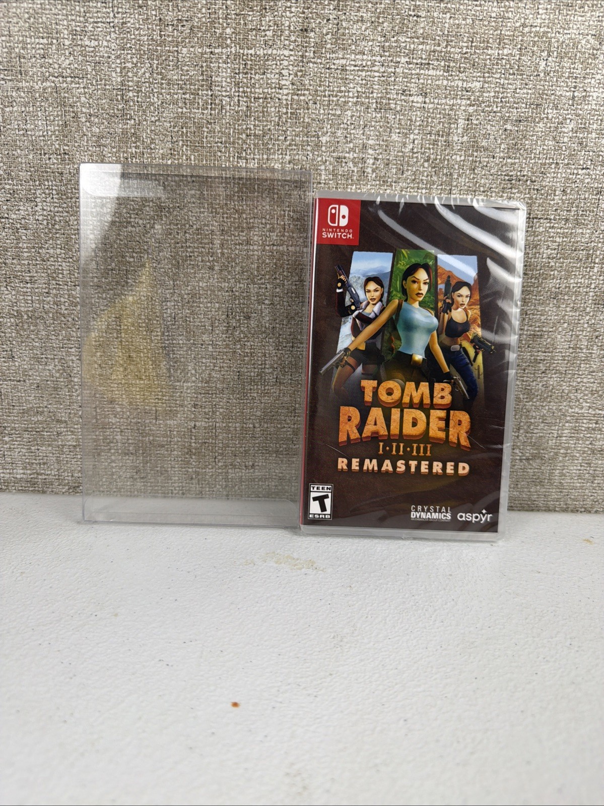 Tomb Raider I-II-III Remastered – Nintendo Switch – W/ Collectors Case SEALED