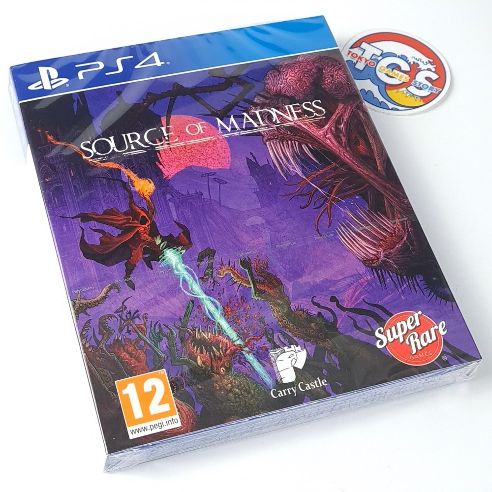 Source of Madness PS4 Super Rare Games SRG1 (1000Ex.) NEW (Multi-Language) Rogue