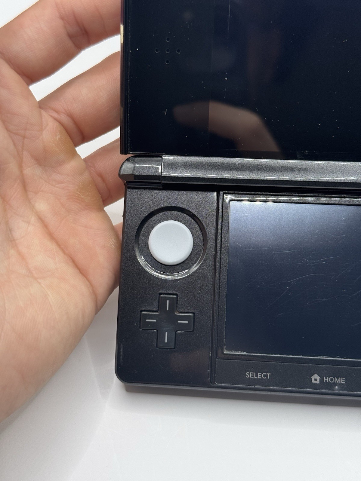 Nintendo 3DS Handheld Game System – Cosmo Black W/ Charger 4GB SD Stylus Tested