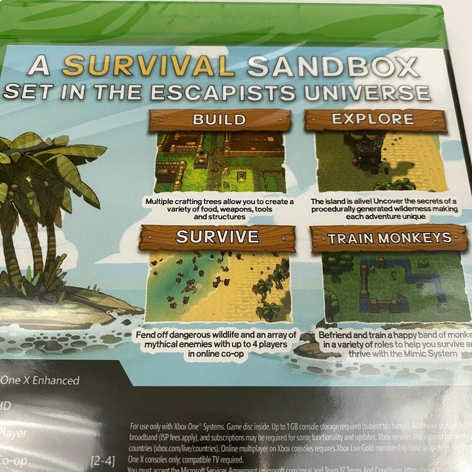 The Survivalists (Microsoft Xbox One, 2020) Build Explore Survive Physical Copy