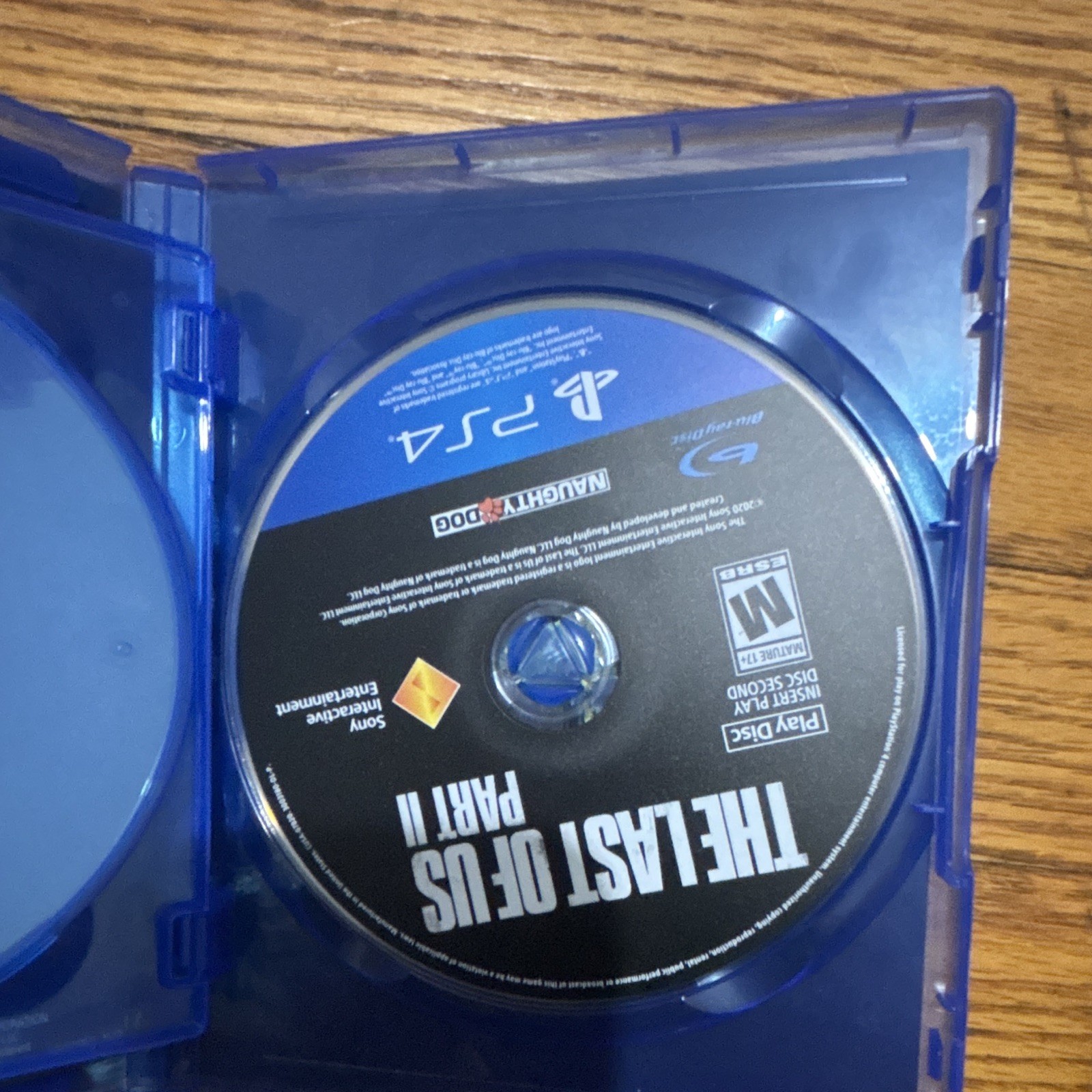 Sony Interactive Entertainment The Last of Us Part II PS4 Tested 2 Discs