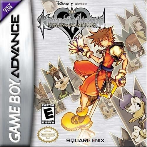 Kingdom Hearts Chain of Memories – GBA – Nintendo Gameboy Advance 2004