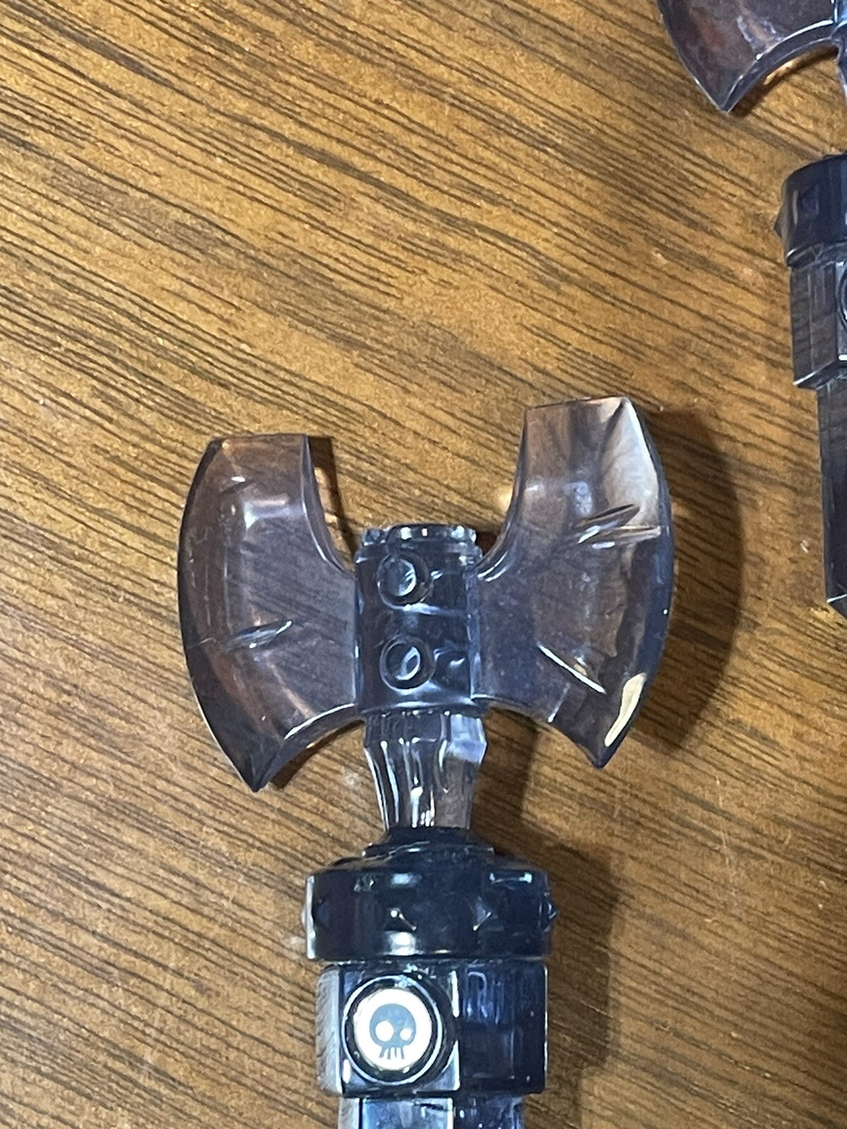 Lot of 3 Skylanders Trap Team Undead Axe Haunted Hatchet Crystal Figure Dark