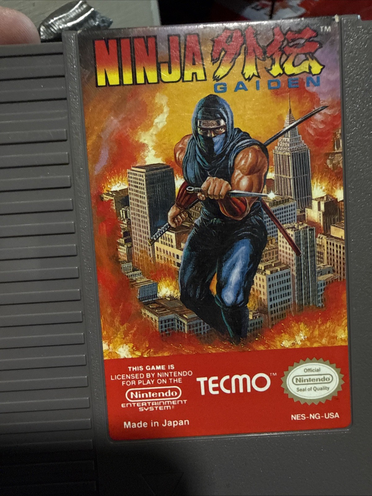 Tecmo Ninja Gaiden (NES) Video Game Cartridge – Ninja Gaiden Series