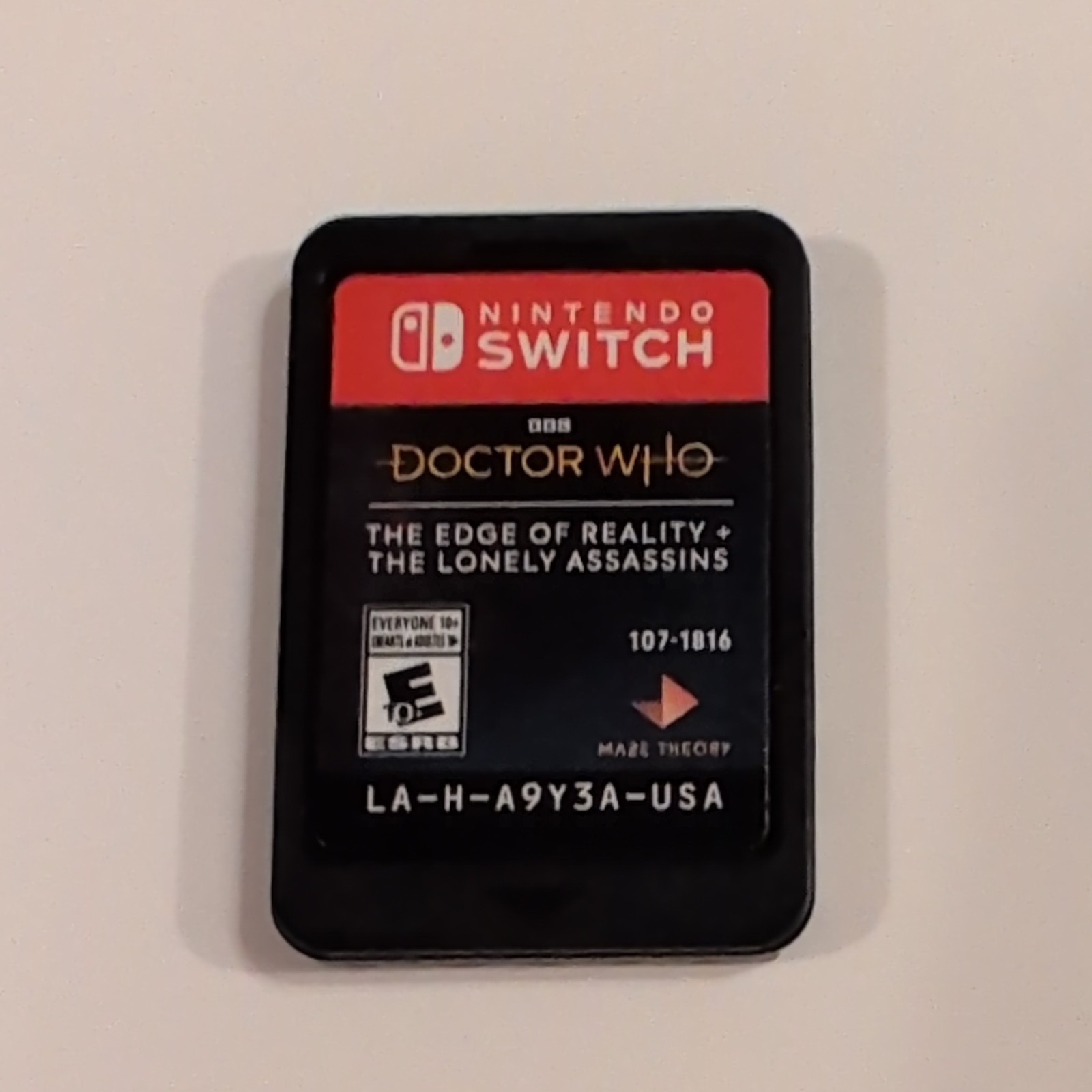 Nintendo Switch Doctor Who Edge of Reality + Lonely Assassins Maximum Games