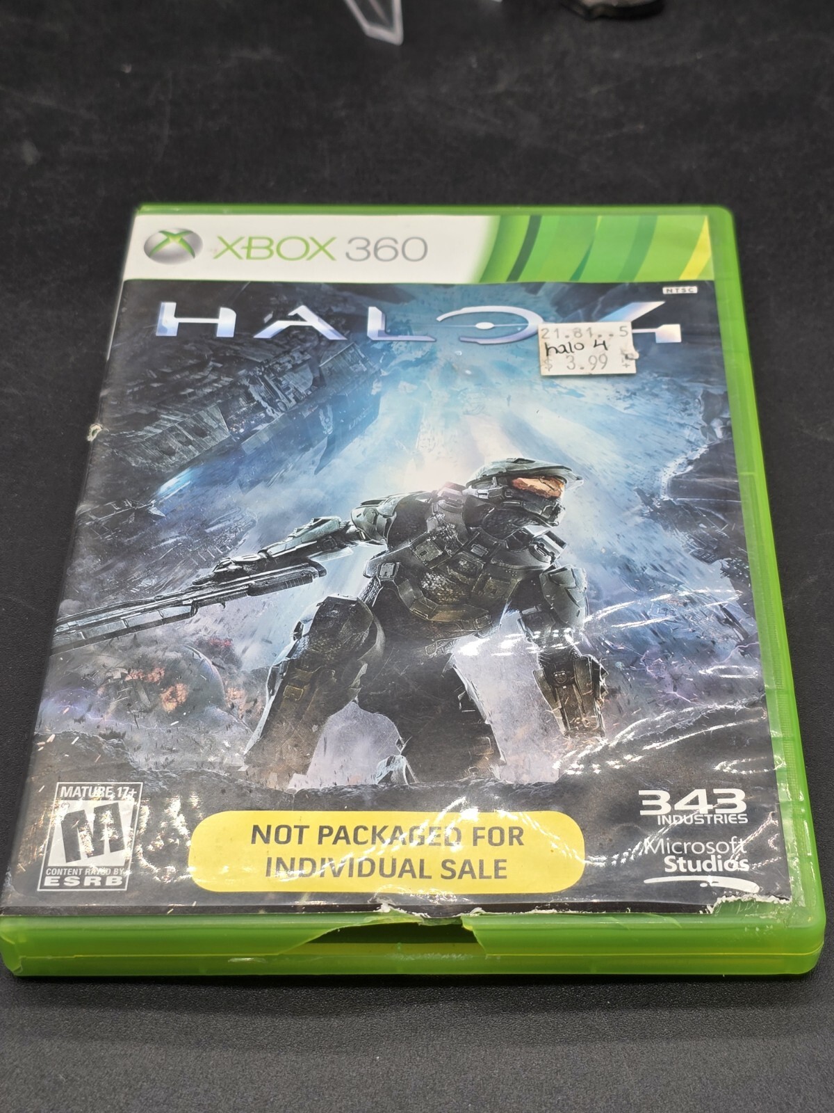 Halo 4 – Xbox 360 343 industries Microsoft studios 2 disc