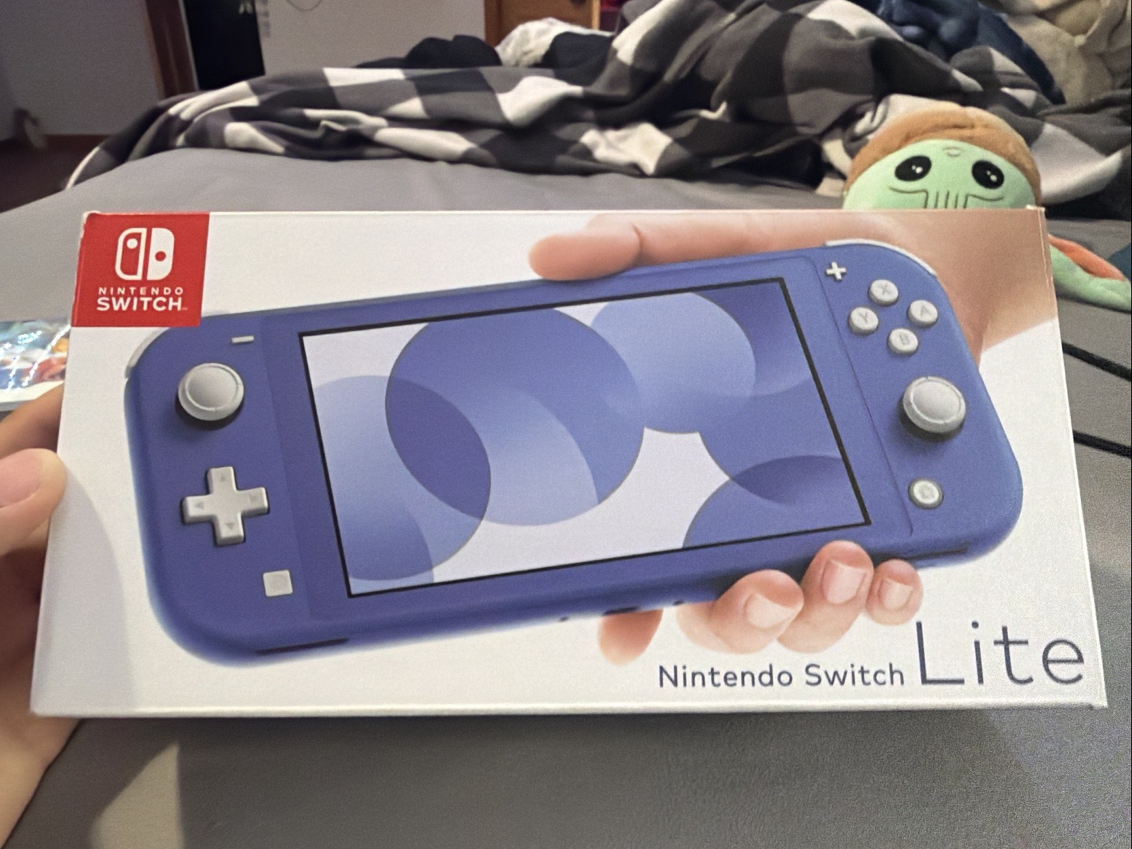 Nintendo Switch Lite Console HDH-001 Blue – 32GB w/ 2 Games – Charger – Tested