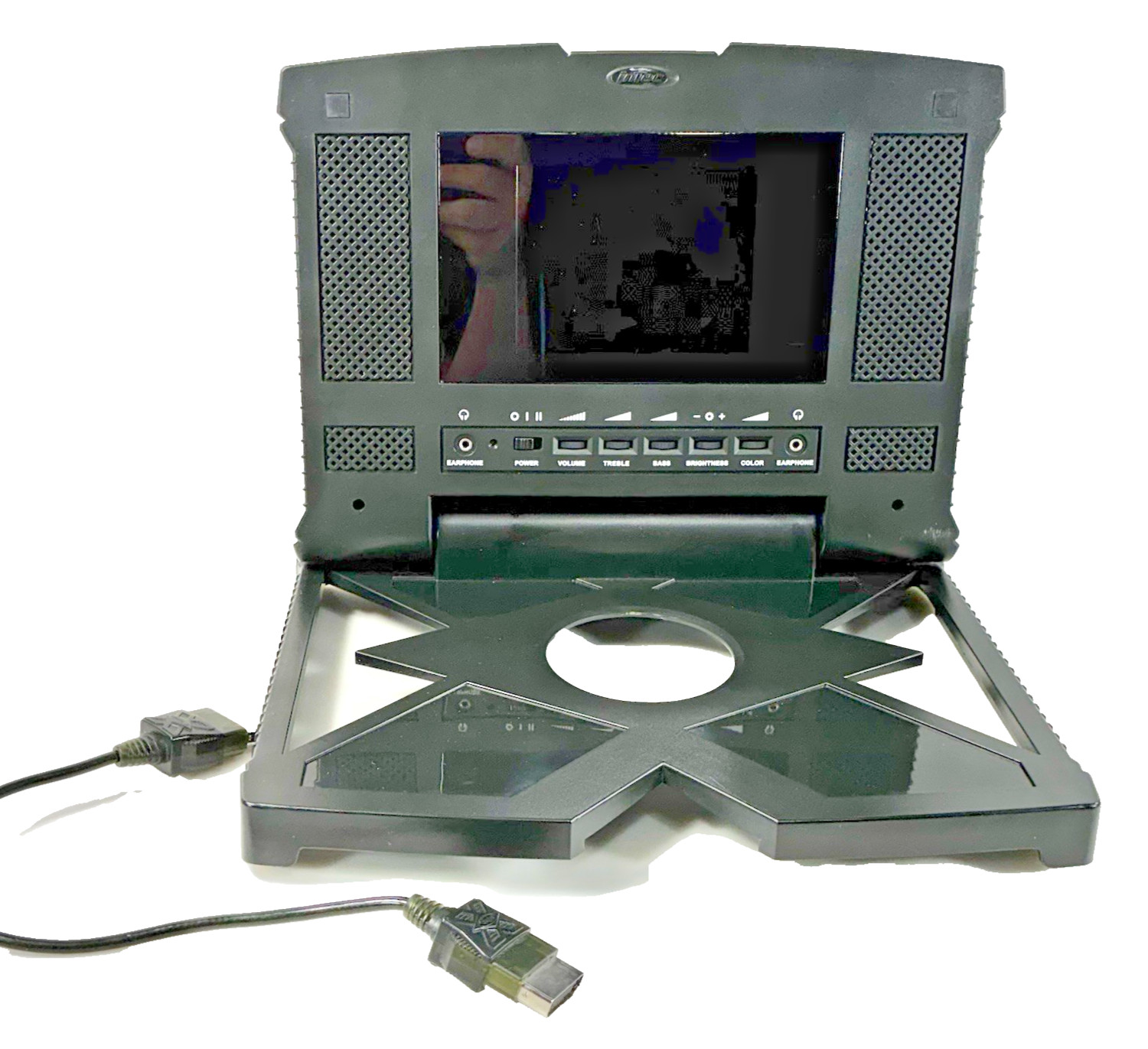 Intec Color Game Screen LCD Original Microsoft Xbox with AV Cord Tested