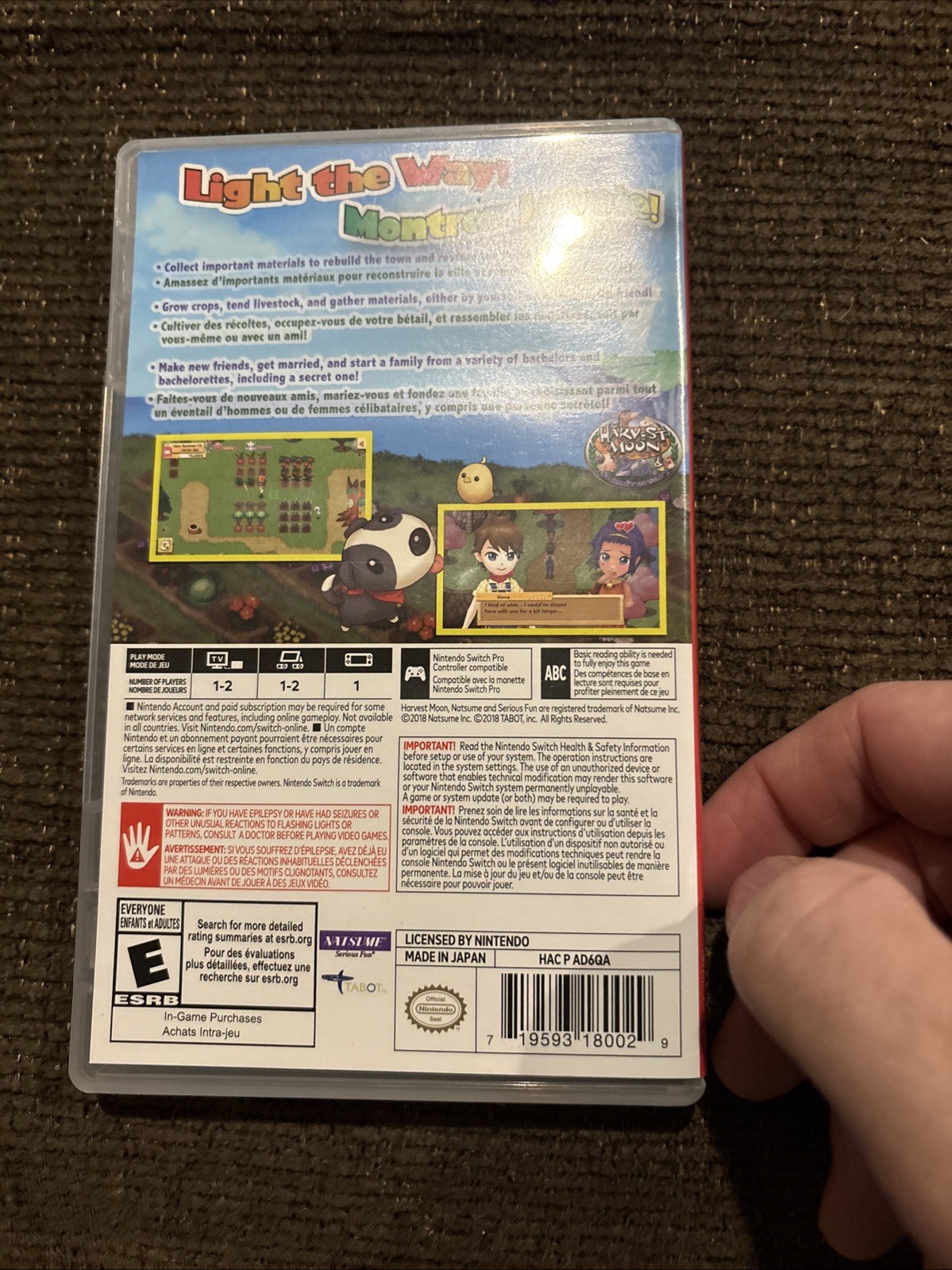 Harvest Moon: Light of Hope Special Edition – Nintendo Switch