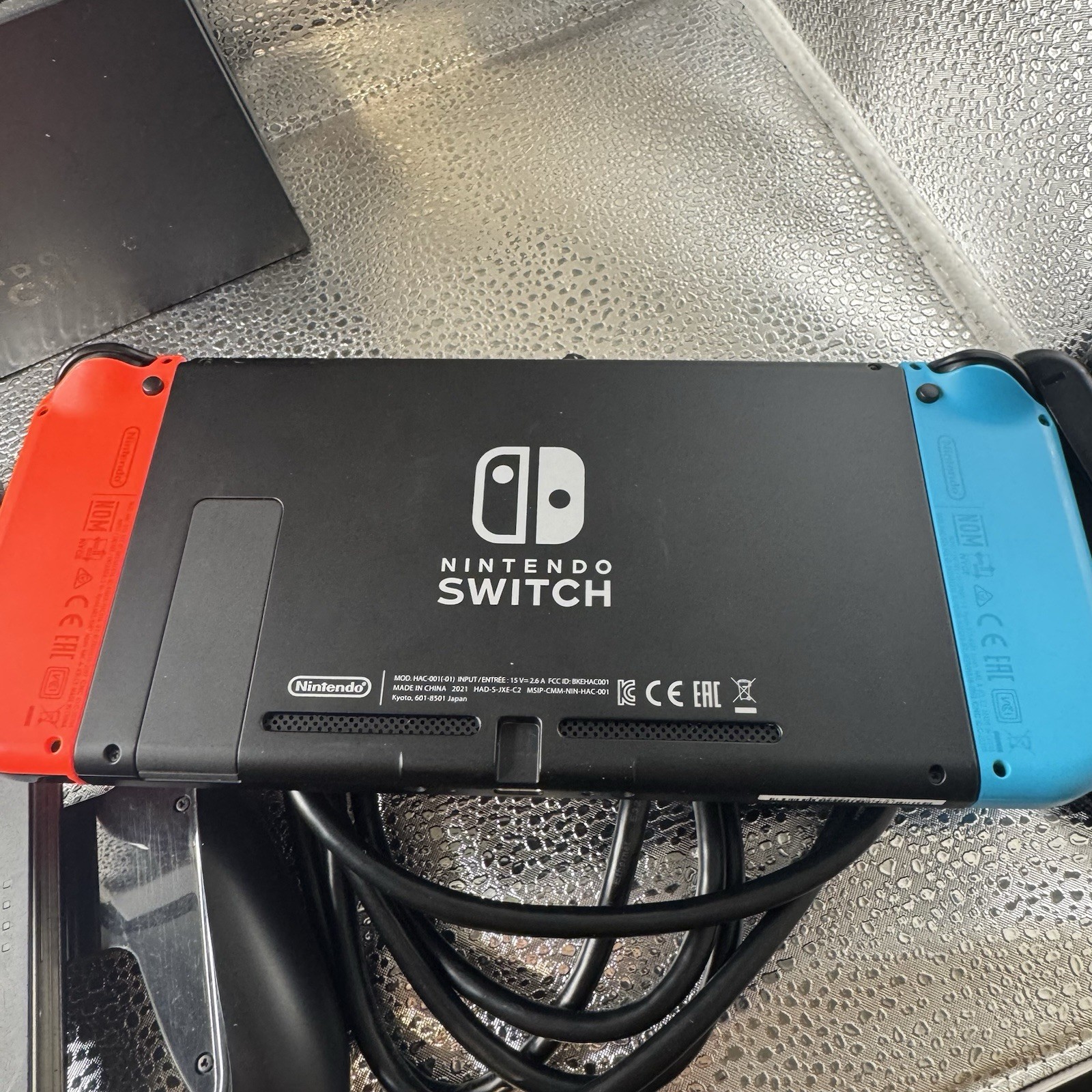 Nintendo Switch Complete Bundle w/Red/Blue Joy-Cons, Dock, Cords, 128gb Sd Works