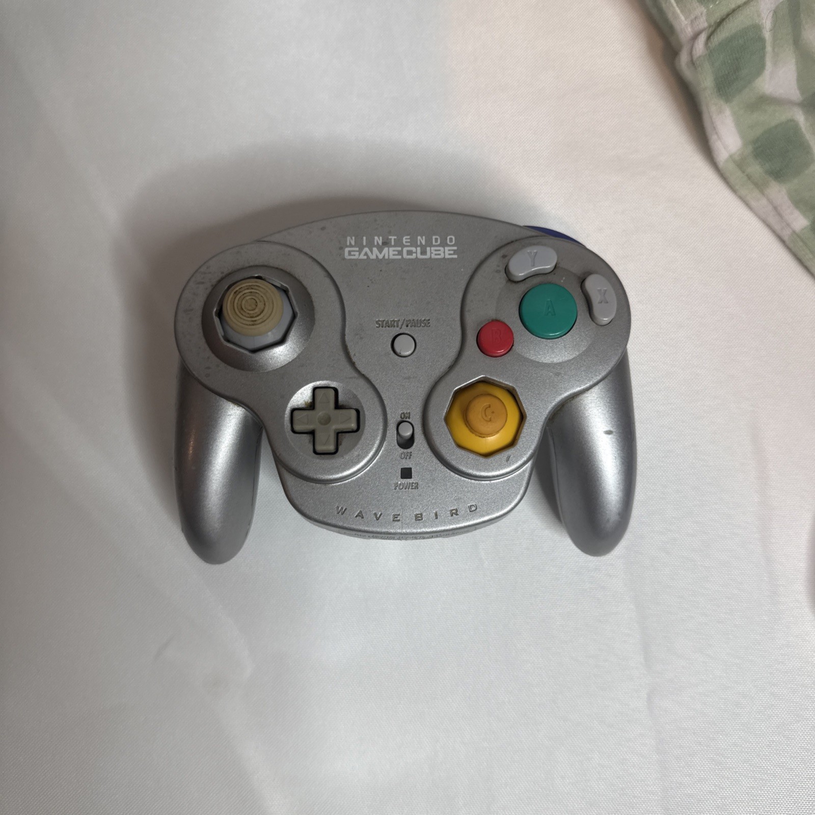 Untested Nintendo GameCube Wireless WaveBird Controller Only No Receiver A2