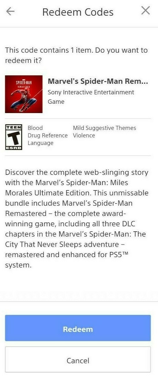 🎮 Spiderman Remastered PS5 Edition Sony Playstation 5 Marvels Spider Man DLC 🎮