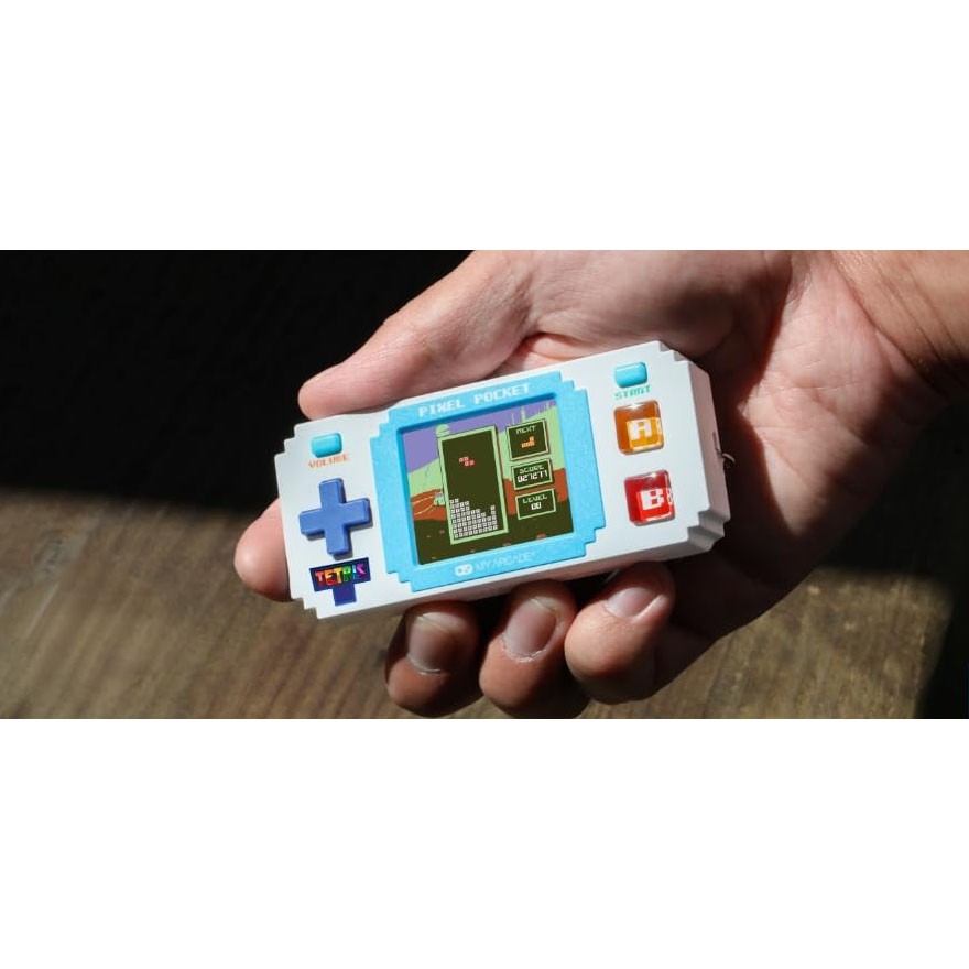 My Arcade Tetrix Pixel Player 10 in 1 Retro Video Game Handheld Console