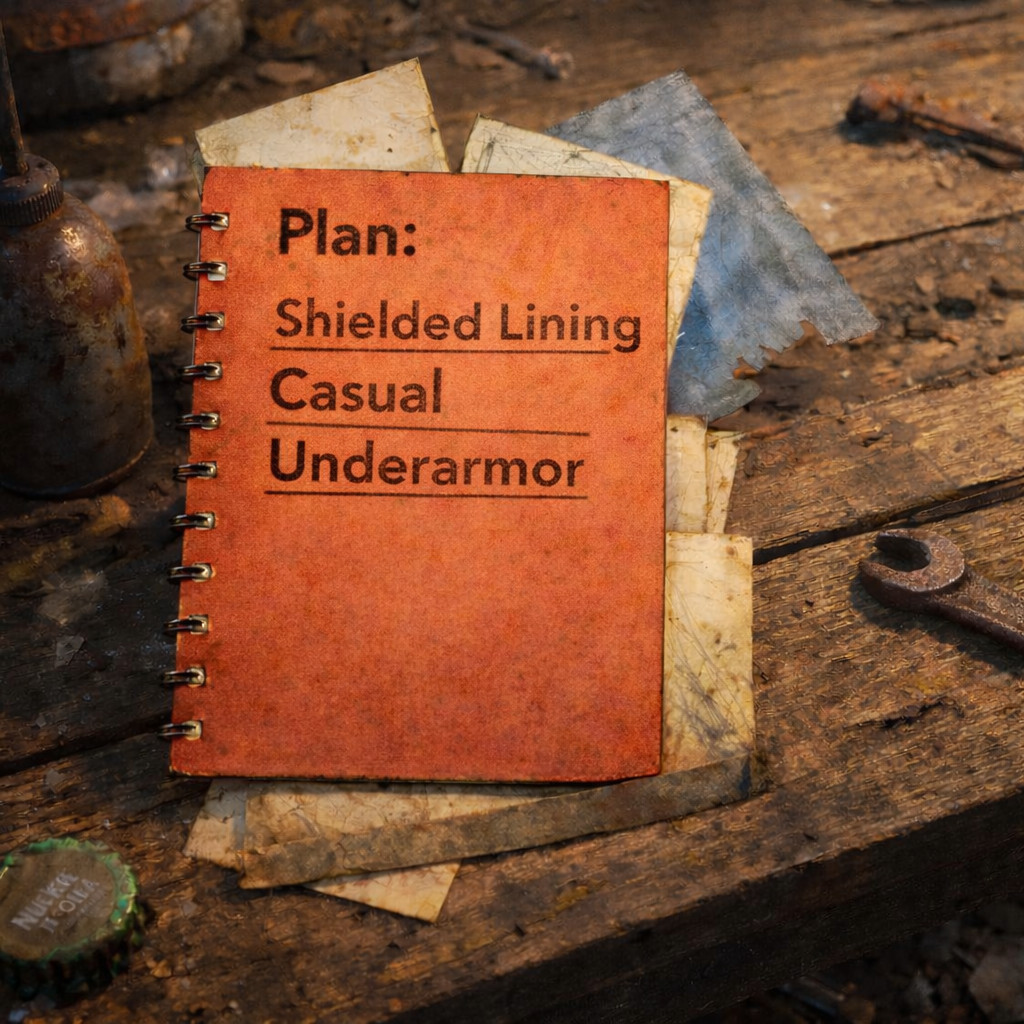 PS4 / PS5 – plan: Shielded Lining Casual Underarmor – Fallout 76