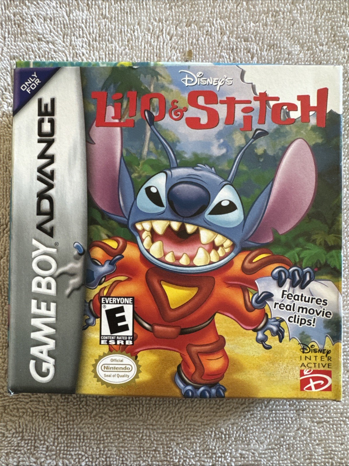 Disney Lilo and Stitch Nintendo Game Boy Advance GBA **CiB** Very Clean