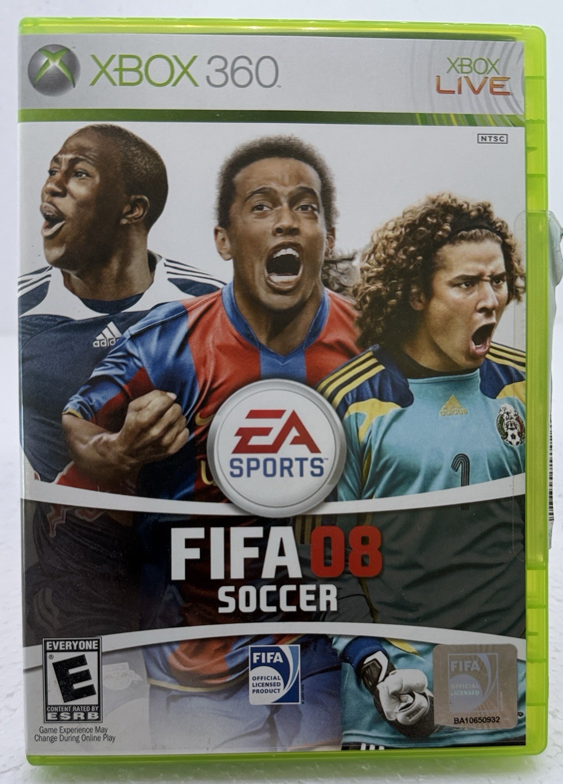FIFA Soccer 08, Microsoft Xbox 360 (autographed By Memo Ochoa) Club America