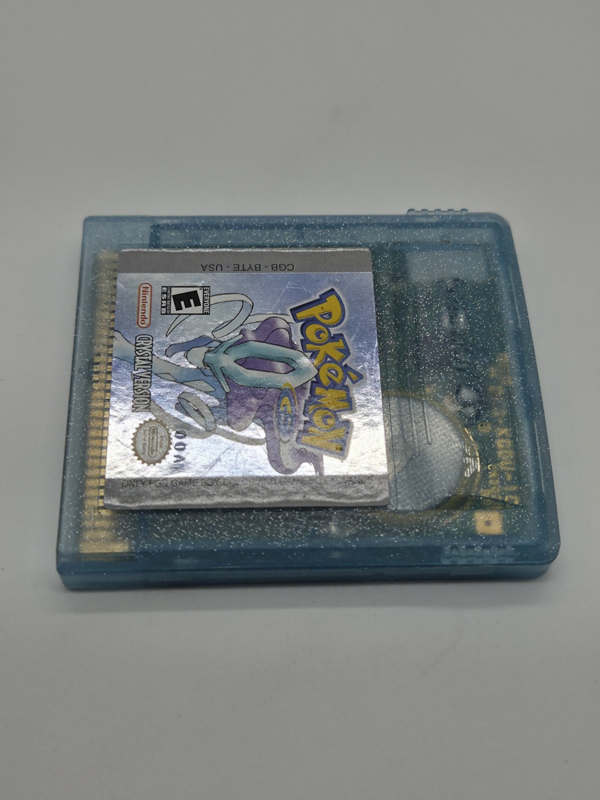 Pokemon Crystal Version (Game Boy Color) Authentic TESTED with protective case