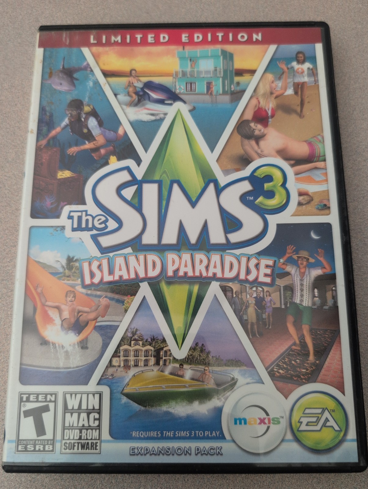 The Sims 3 Island Parade (Windows/Mac) PC Complete In Box CIB