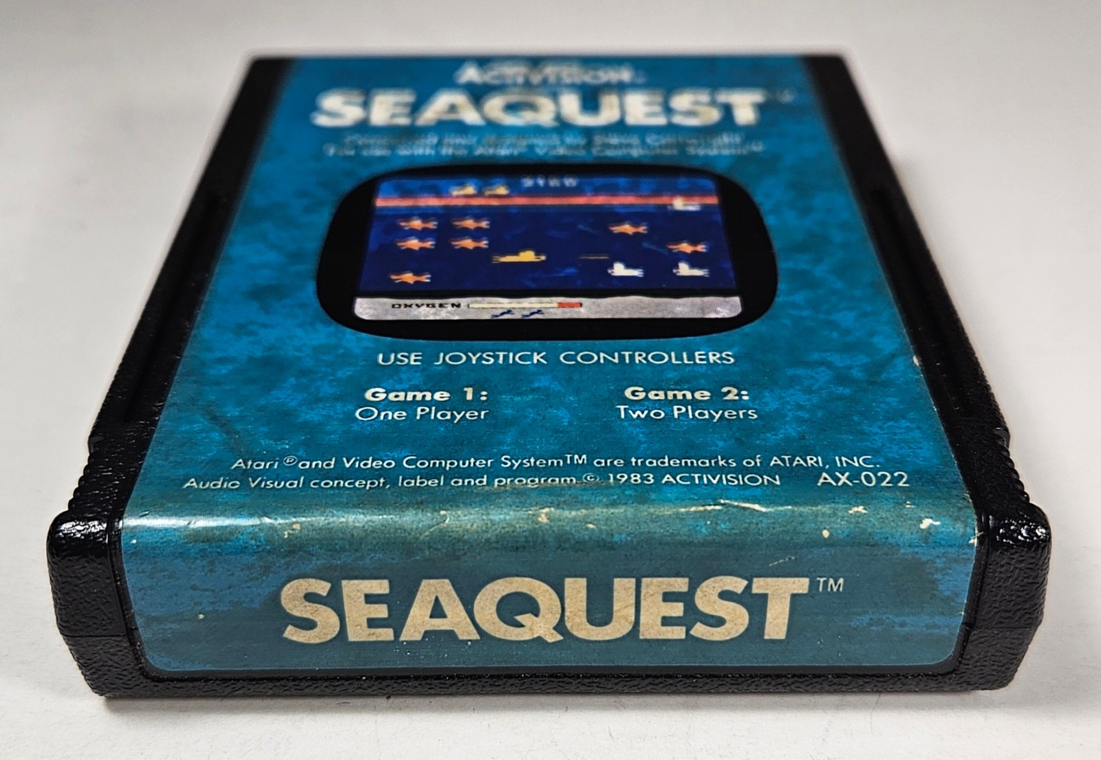Atari 2600 Seaquest with Manual – 1983 Activision – Tested and Works