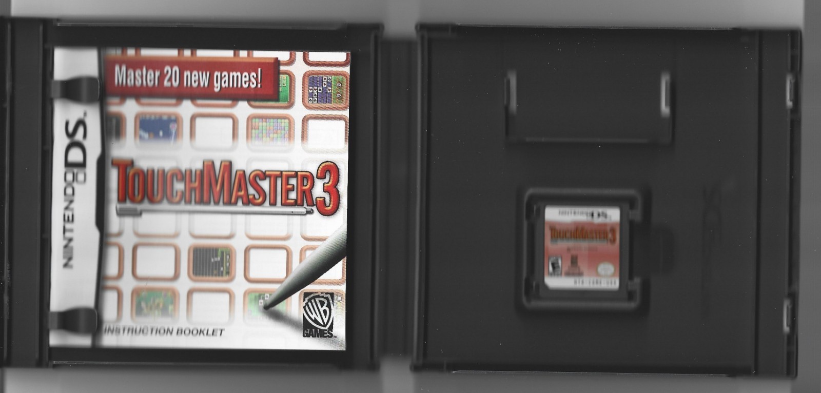 TouchMaster 3 Nintendo DS Game Complete Case Manual Tested Free Shipping
