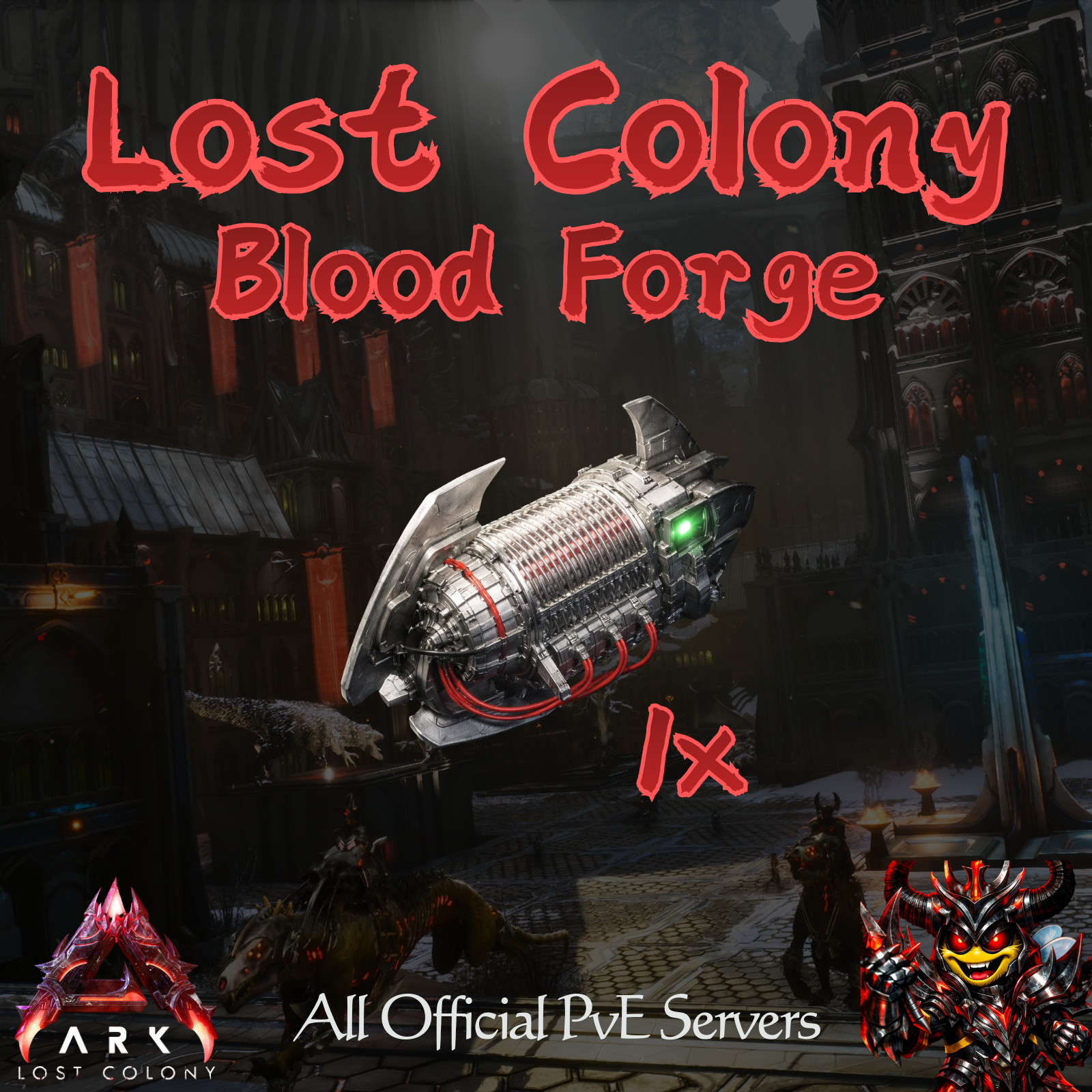 Lost Colony Structures DLC Required ARK Survival Ascended ASA PVE PC/XBOX/PS