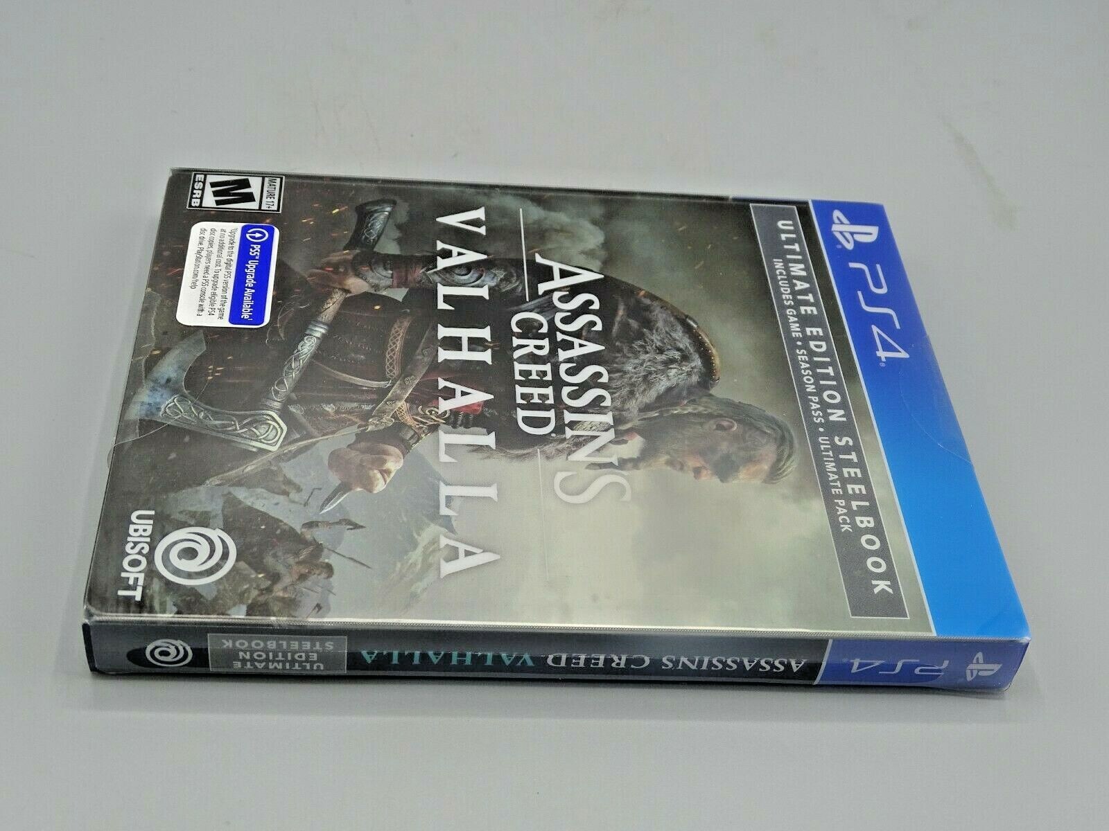 Assassin’s Creed Valhalla Ultimate Edition STEELBOOK (Playstation 4/PS4) *NEW*