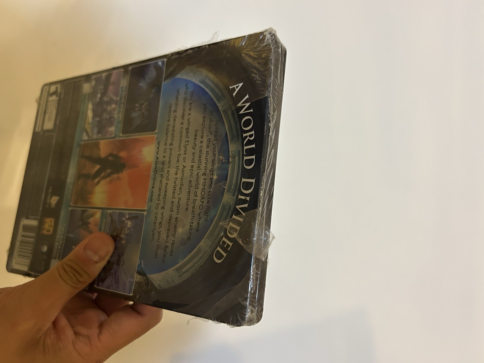 Aion – NEW, PHYSICAL STEELBOOK PC MMORPG, 2009 SEALED SEE IMAGES