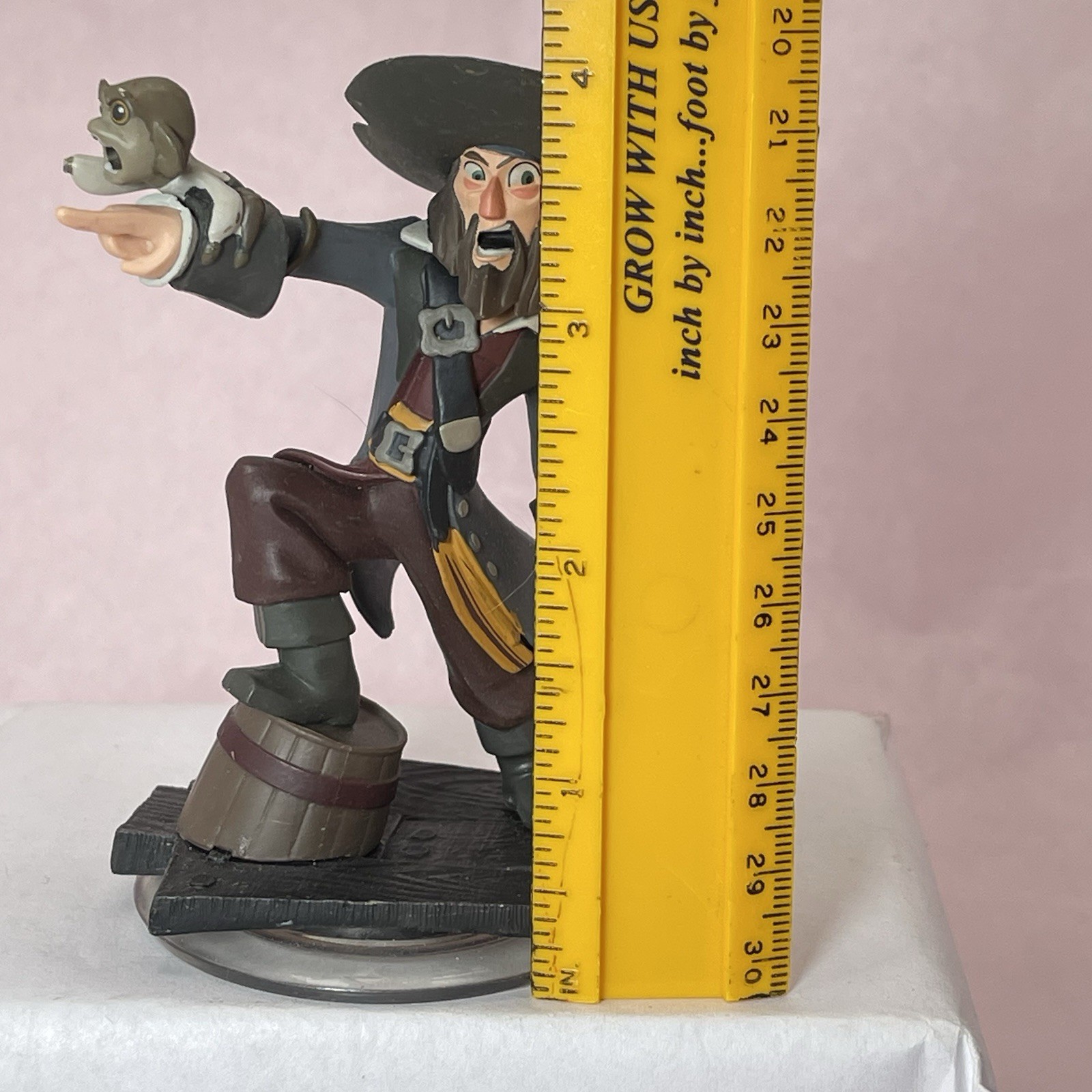 Captain Barbosa Pirates Of the Caribbean Disney Interactive Toy Figure Approx 4″