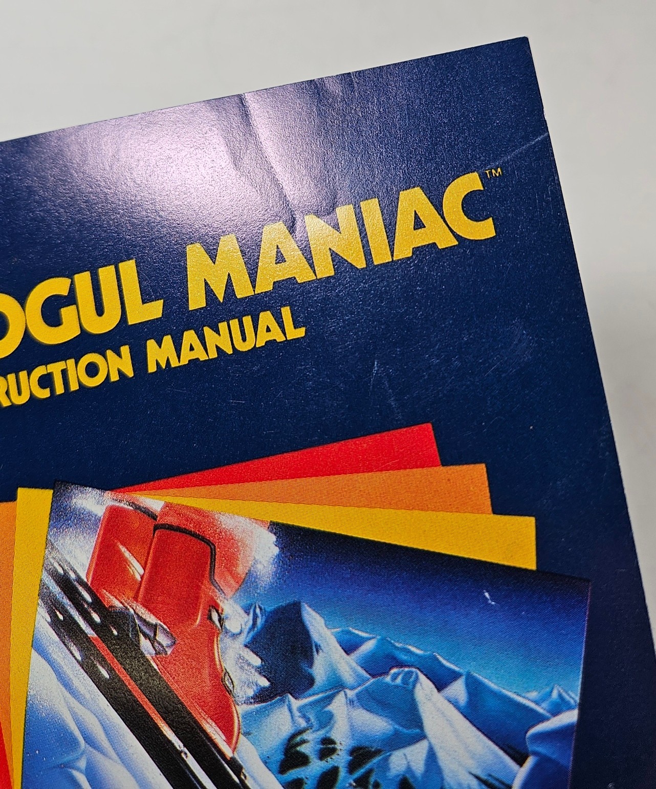 Atari 2600 Mogul Maniac with Manual – 1983 Amiga Corporation – Tested and Works