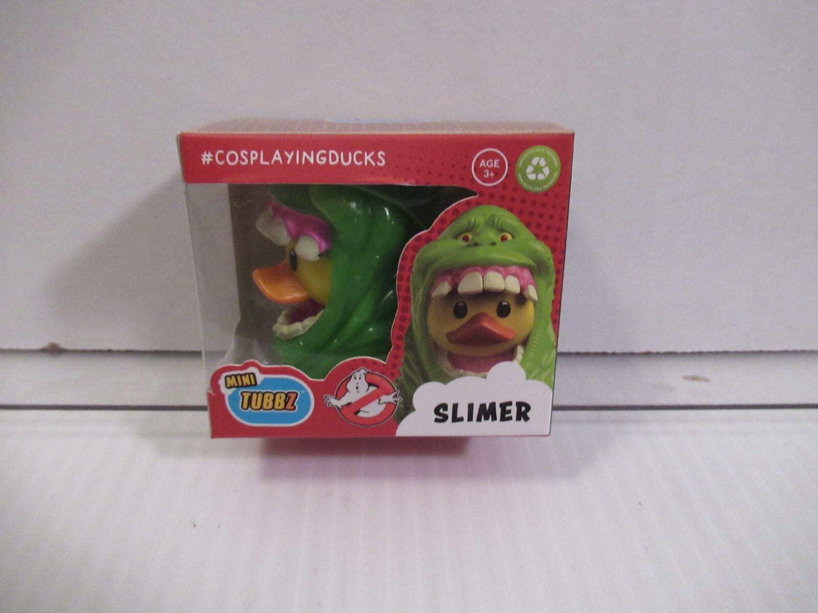 Mini TUBBZ Ghostbusters Slimer Cosplaying Duck Vinyl Figure NEW in Box