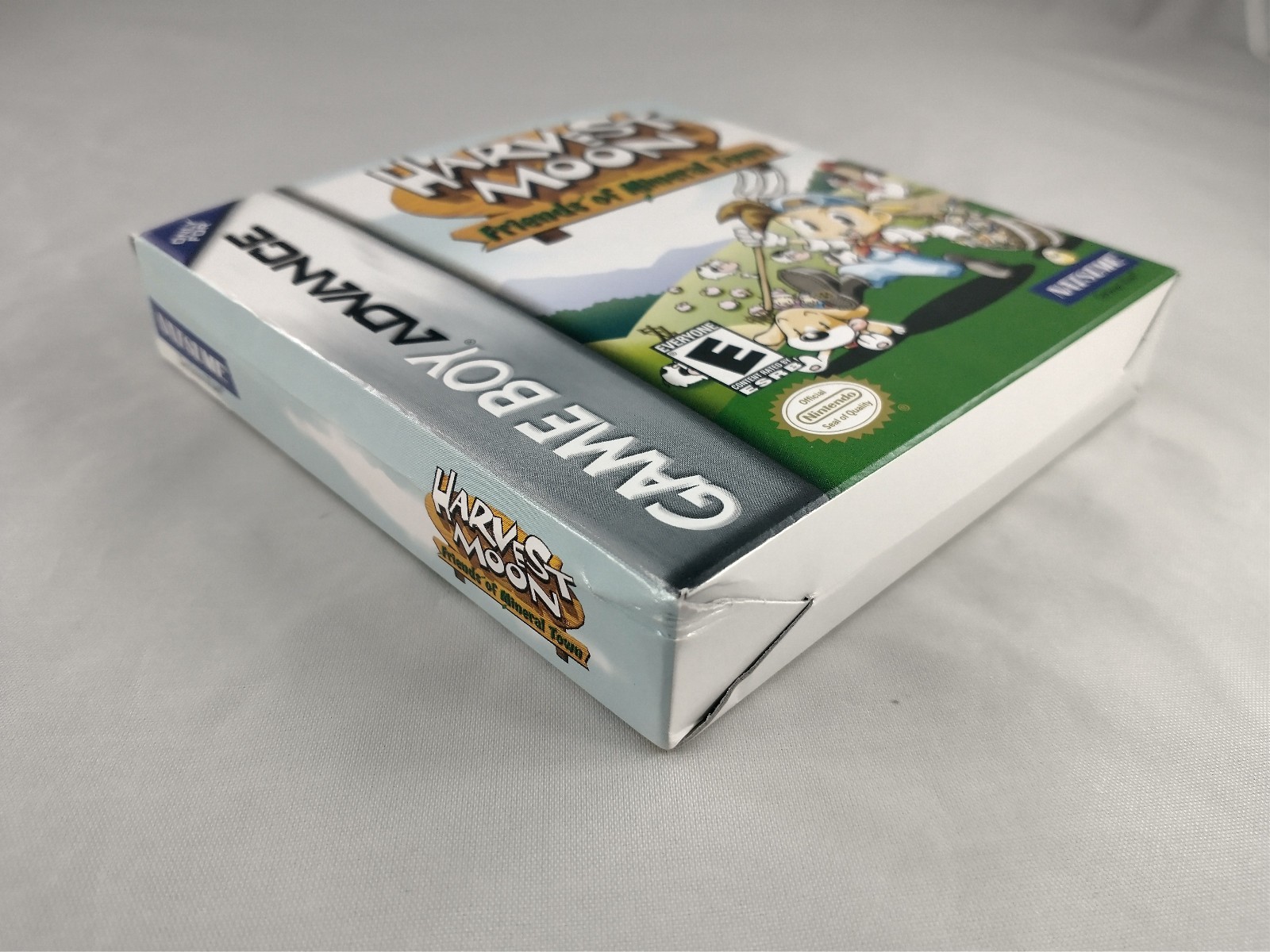 Harvest Moon Friends of Mineral Town GBA Box Manual Inserts Only – No Game