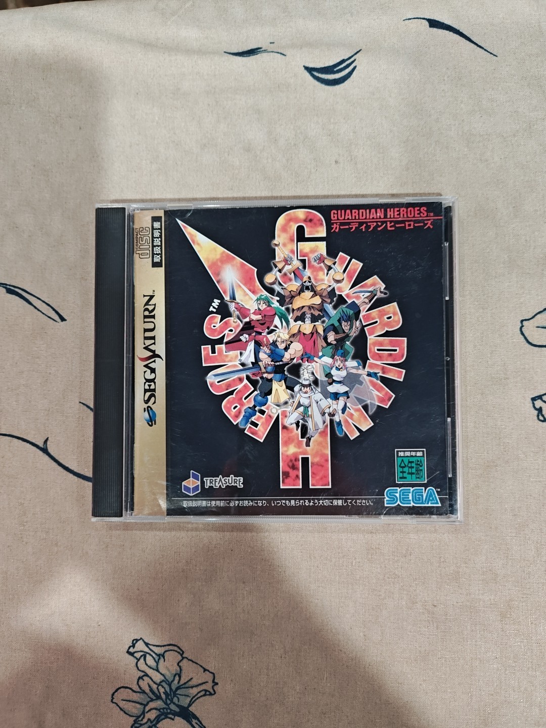 Guardian Heroes Sega Saturn Japan Import Treasure 1996 US SELLER