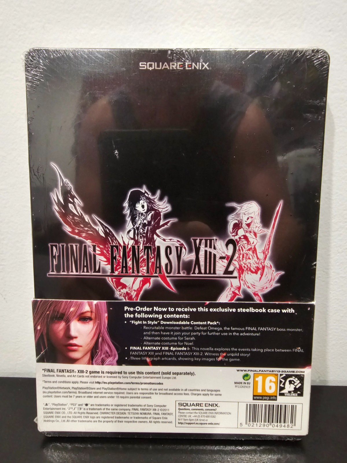 Final Fantasy XIII-2 Steelbook PS3 PAL-UK First Print Brand New & Sealed