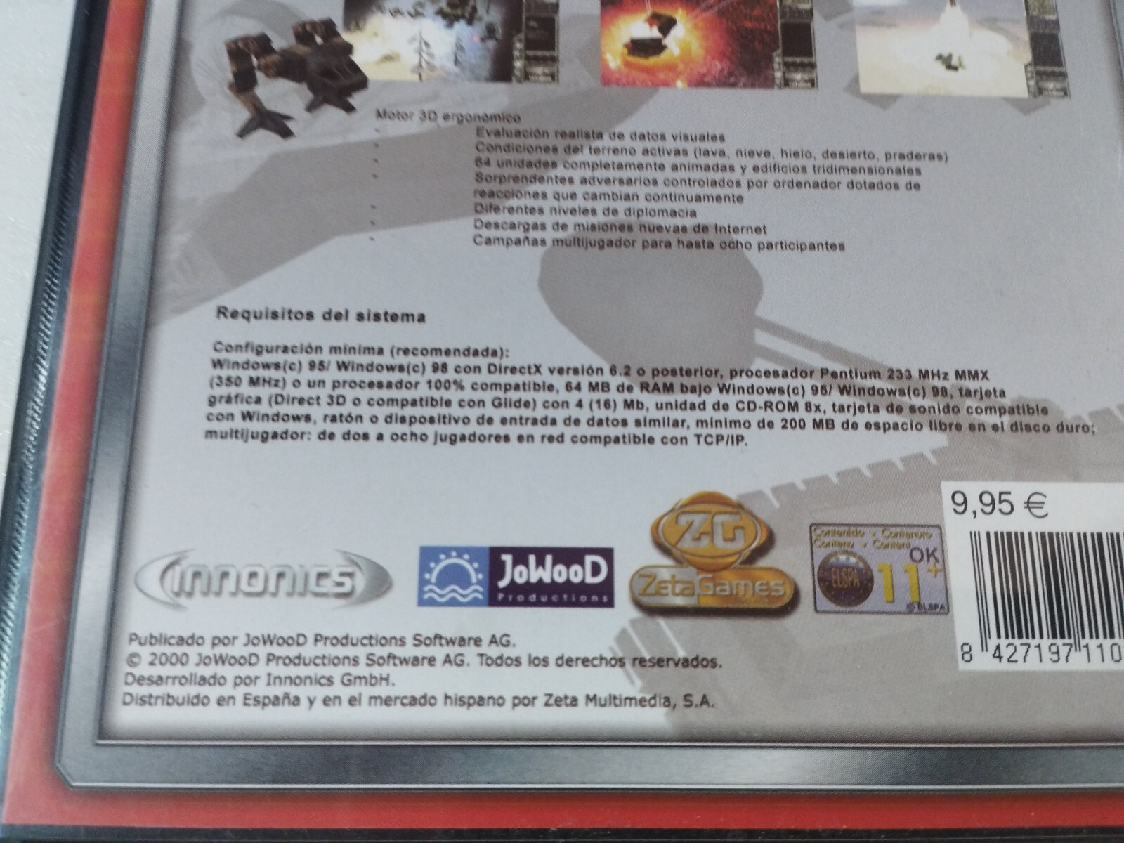 Thandor The Invasion Jowood Titanium – PC CD-ROM Game Spain Edition