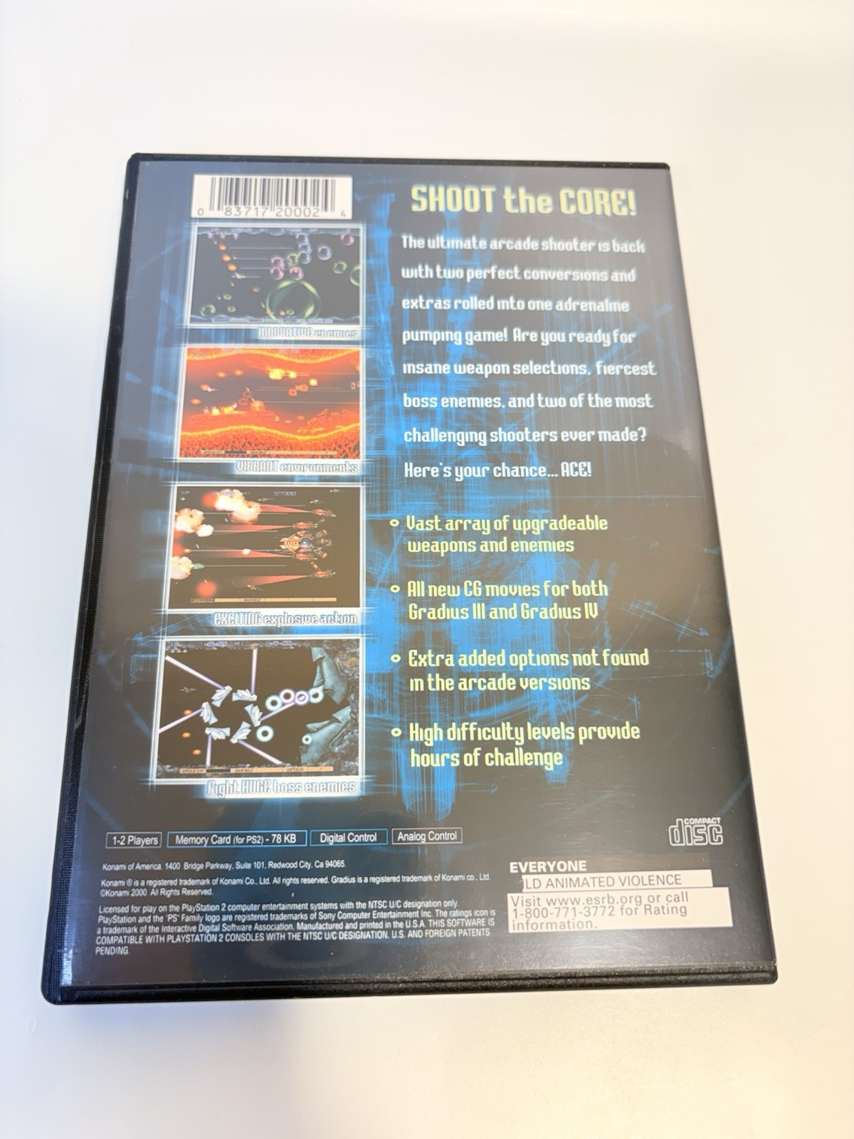 Gradius III and IV (Sony PlayStation 2 PS2) Complete CIB Pristine Condition