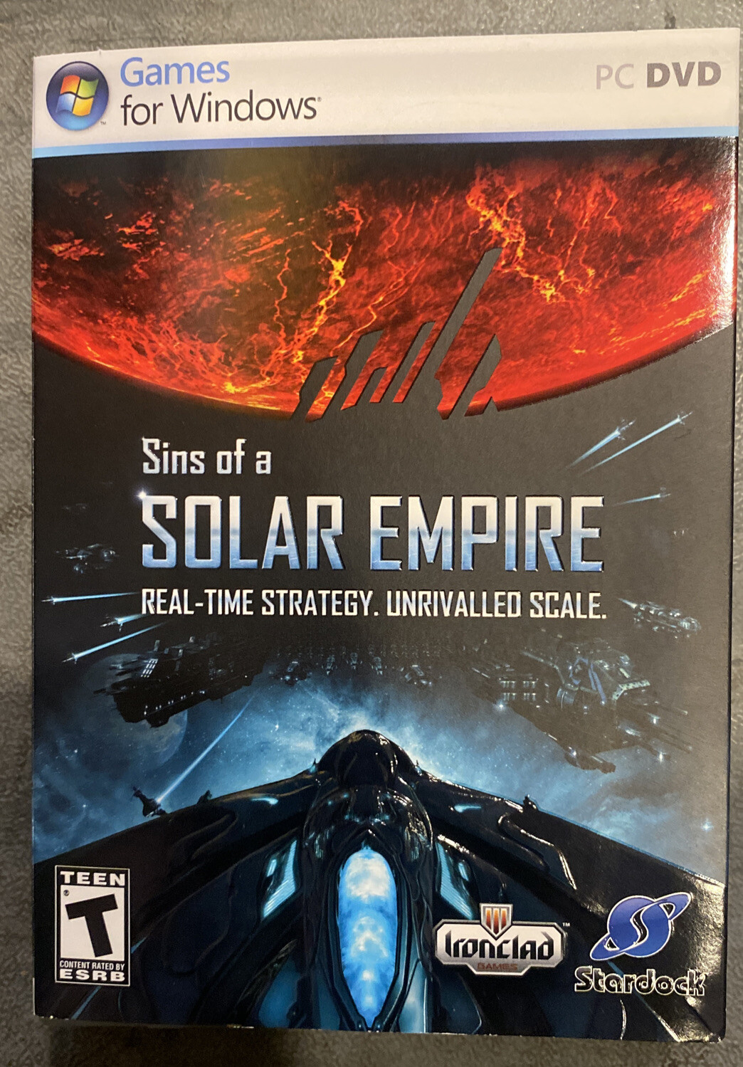 Sins of a Solar Empire PC Game DVD 2008