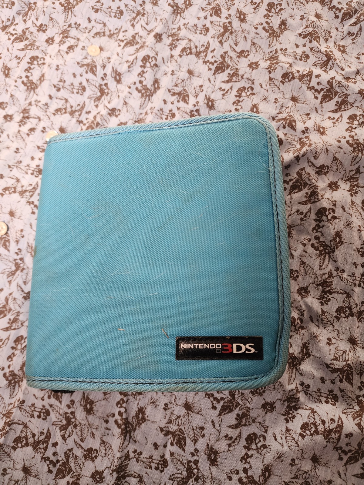 Nintendo 2DS Black/Blue Console Bundle W/ Case Charger & (5) Games *Tested