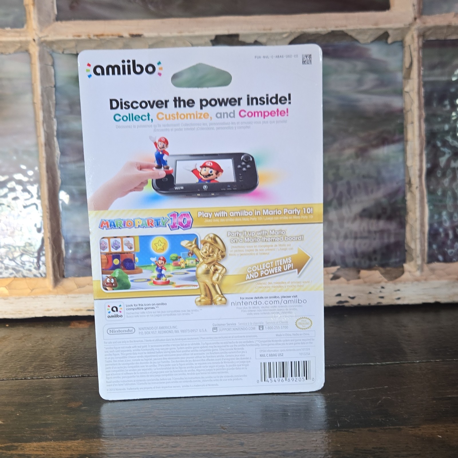 Nintendo amiibo Mario Gold Edition Figure for Mario Party 10 (2015)