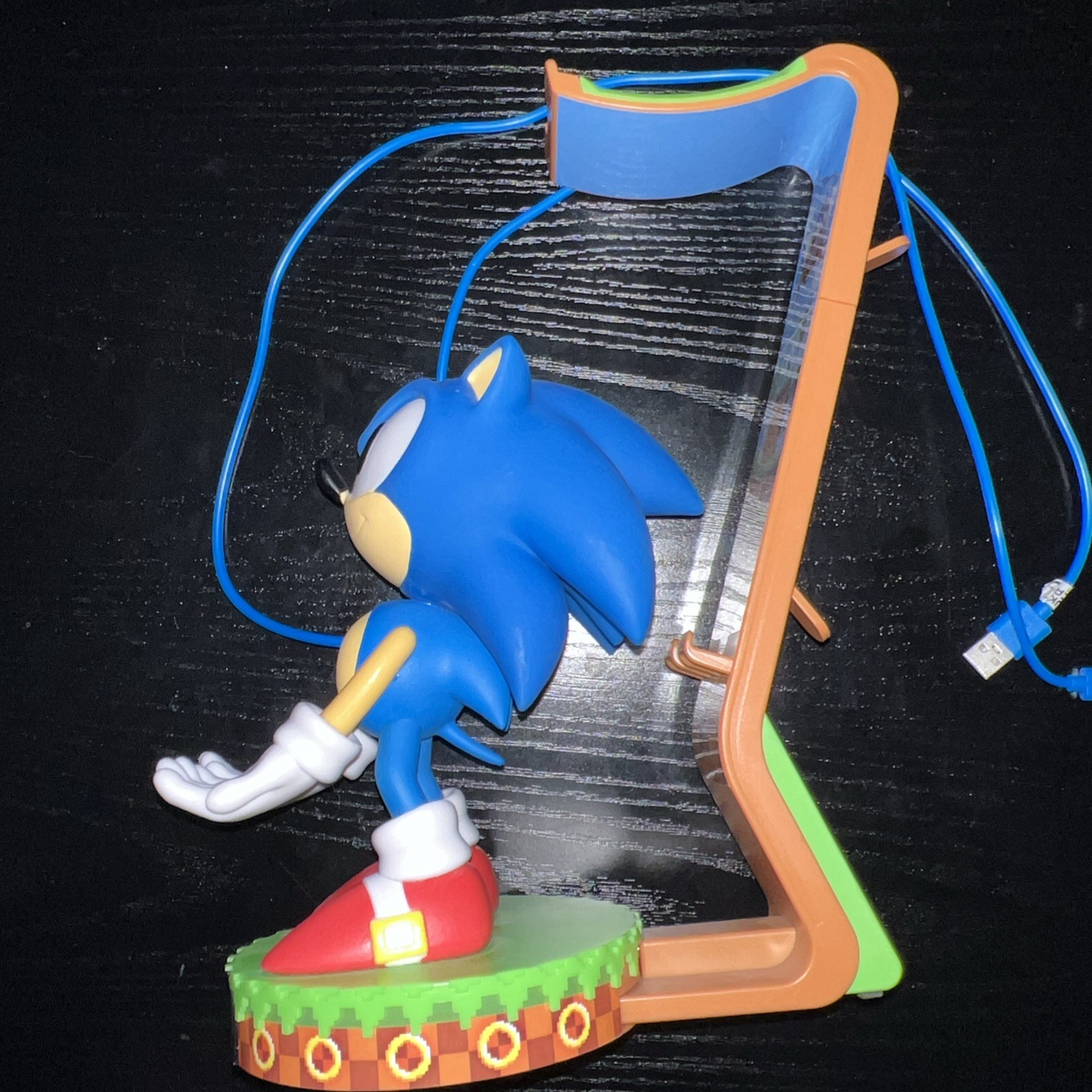 Sonic The Hedgehog Cable Guys Deluxe Edition Phone Controller Holder-Lights Up!