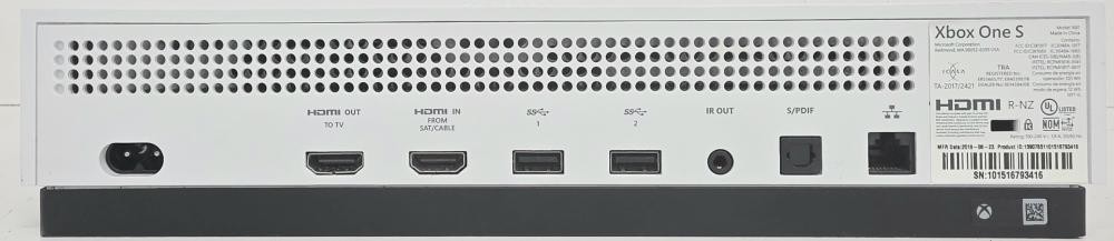 XBOX ONE S – 500GB NO CONTROLLER (P10024428)
