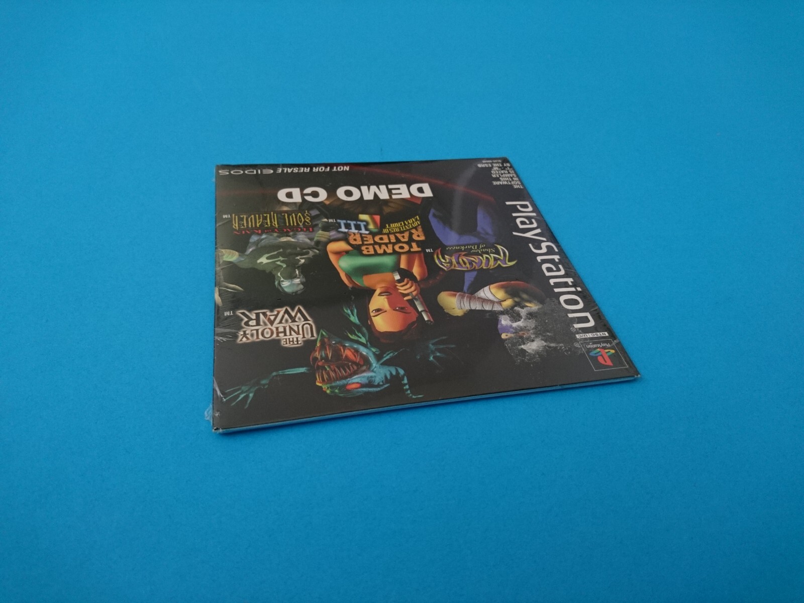 NEW EIDOS VOLUME 3 DEMO CD Soul Reaver Tomb Raider PlayStation 1 PS1 NEW SEALED