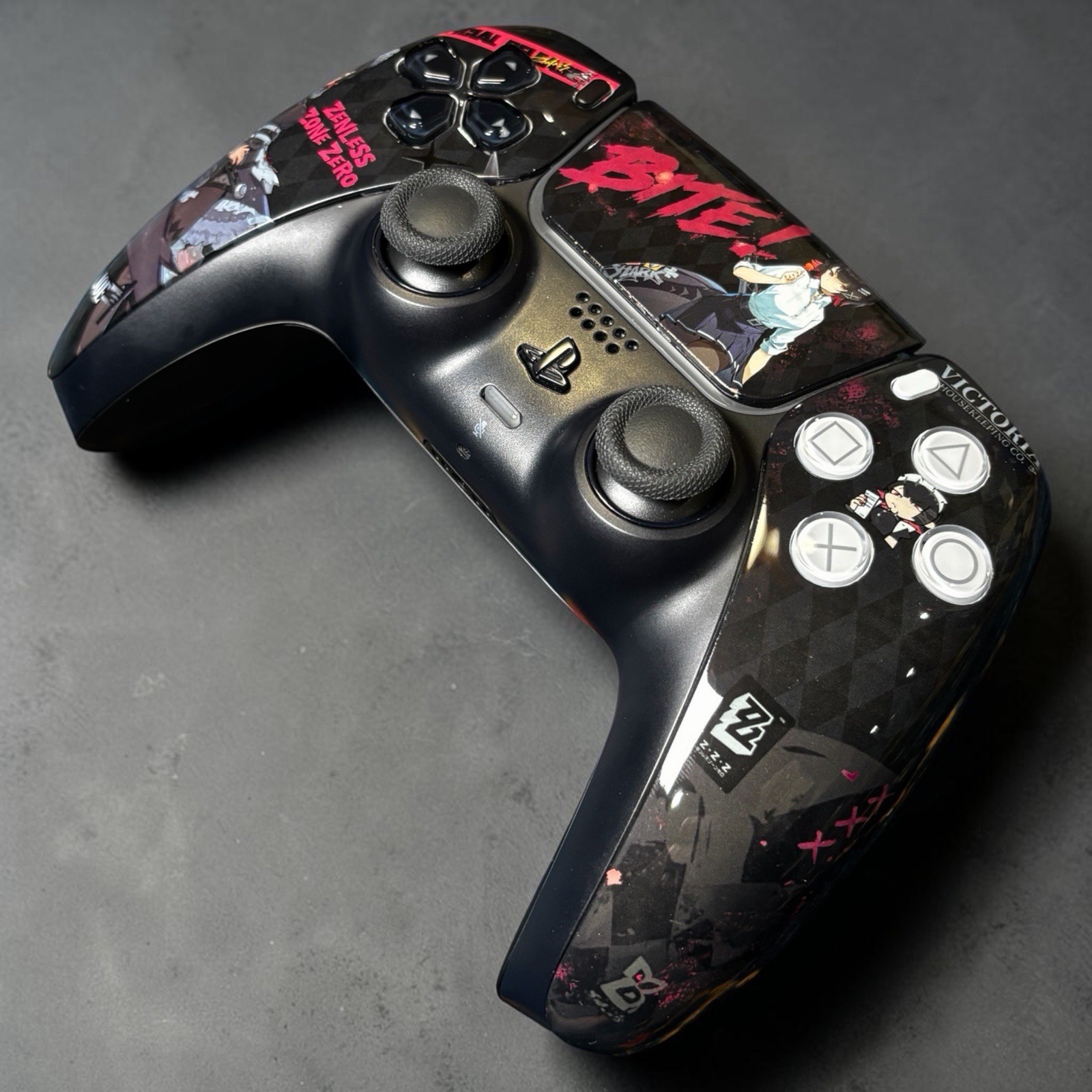 Ellen joe Ps5 custom controller zenless zone zero TMR Gloss Coating