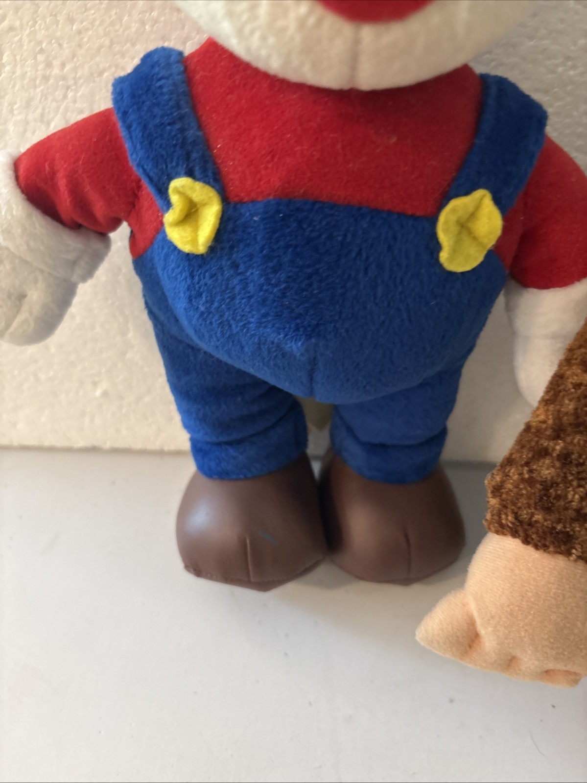 Talking Super Mario Plush Figure 1997Inc. Nintendo WORKS Donkey Kong As Well