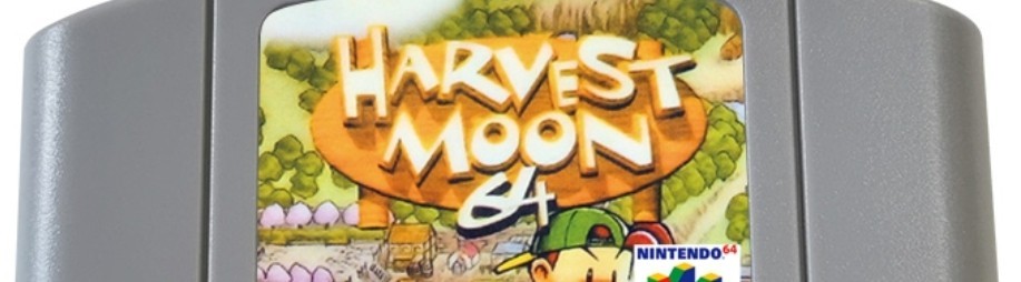 HARVEST MOON FOR THE NINTENDO 64 GAMING CONSOLE (N64) (1999) US VERSION
