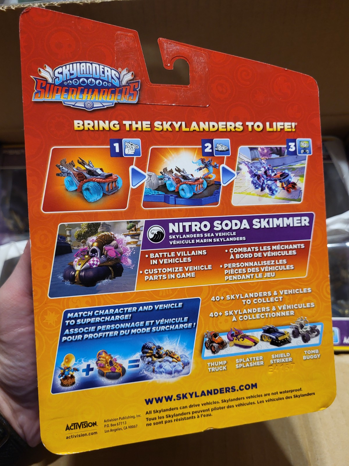 LOT of 12 Skylanders Superchargers NITRO SODA SKIMMER Master Case Exclusive READ