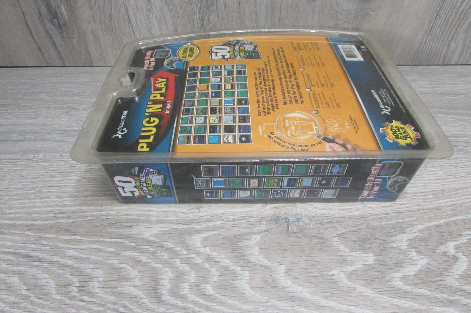 DreamGEAR Plug ‘N’ Play 50 Video Games Connect Directly to TV NEW