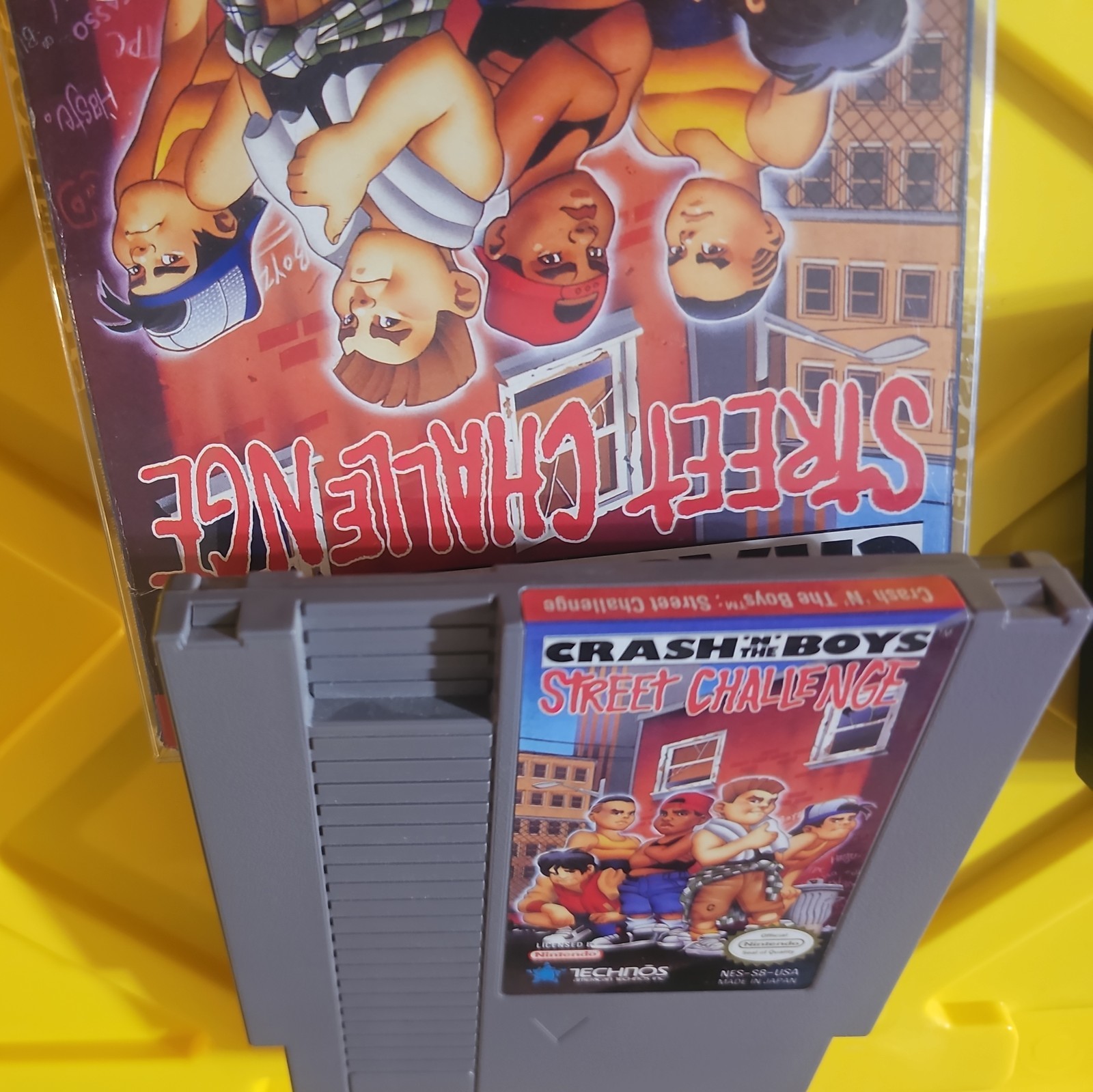 Crash n the Boys Street Challenge Nintendo Entertainment System NES Complete CIB