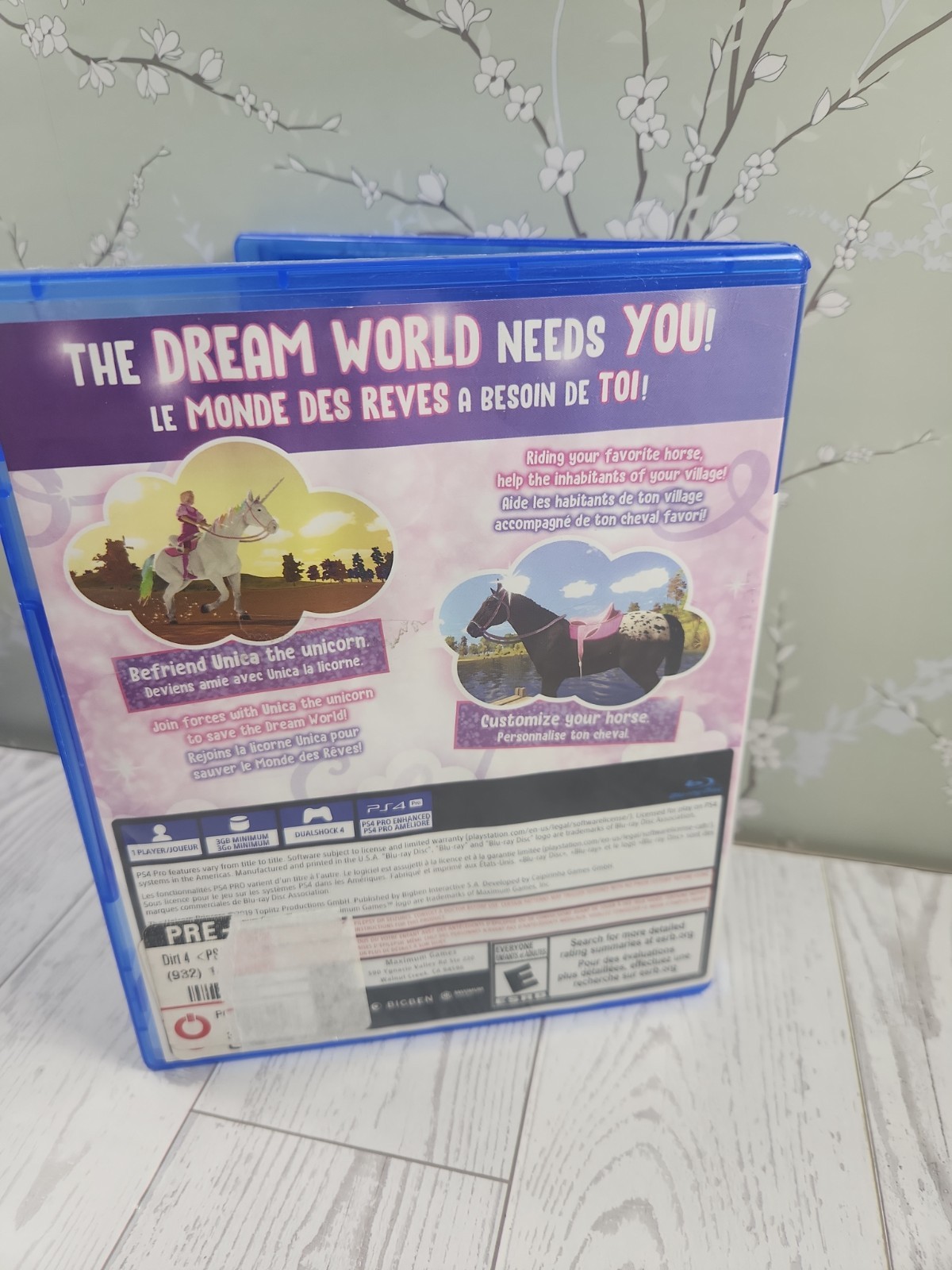 The Unicorn Princess (PlayStation 4) No Manual. Tested Working