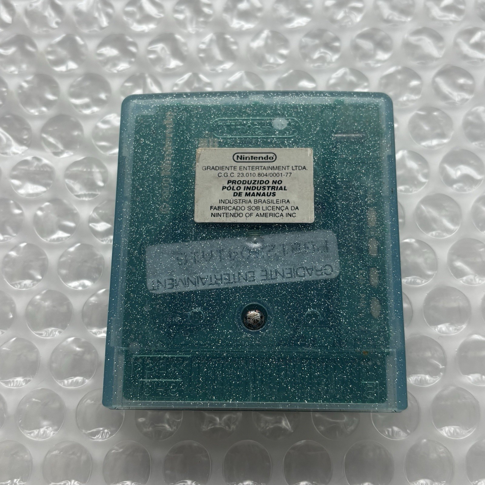 Nintendo Gameboy Color Pokemon Crystal Gradient Playtronic Brazil Variant Saves